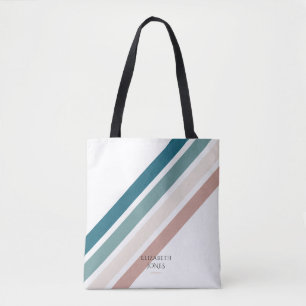 Bolsa Tote Design minimalista em cores pastosas