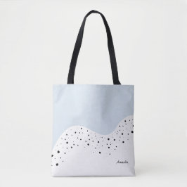 Bolsa Tote Design mínimo com pontos