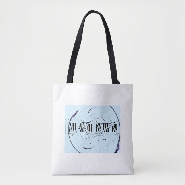 Bolsa Tote Design Musical Esticado (Frente)