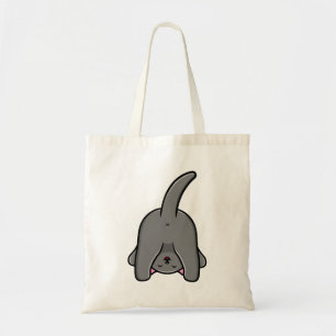 BOLSA TOTE DESIGN NAUGHTY CAT BACK