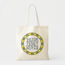 Bolsa Tote Design Palindrome sagrado ao quadrado SATOR