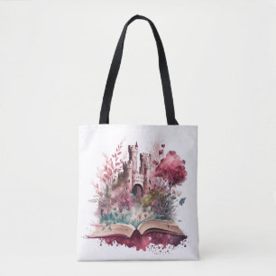 Bolsa Tote Design para Amantes de Livros de Fantasia