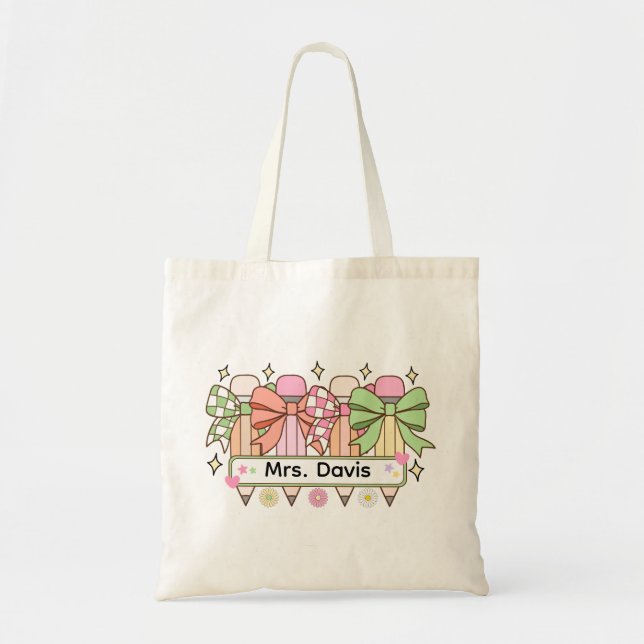 Bolsa Tote Design Personalizado de Professor  (Frente)