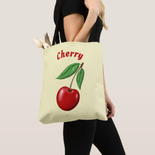 Bolsa Tote Design Personalizado Red Cherry