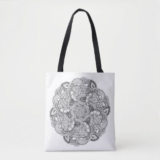 Bolsa Tote Design redondo 2 do Doodle