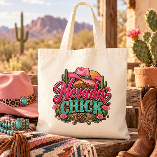 Bolsa Tote Design Retro Ocidental de Vaqueira do Deserto de N