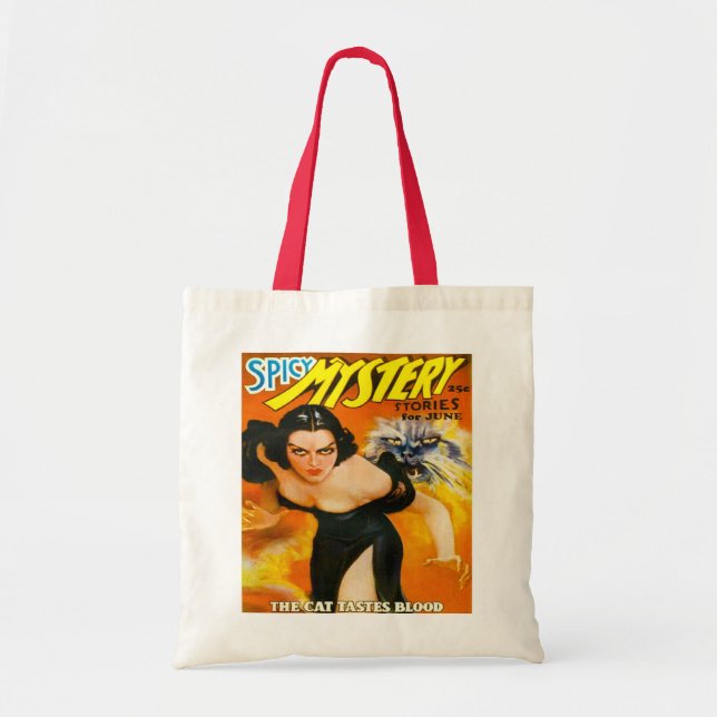 BOLSA TOTE DESIGN RETRO PULP MAGAZINE (Frente)