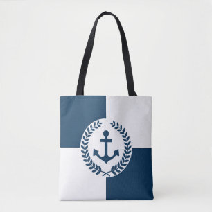 Bolsa Tote Design temático náutico