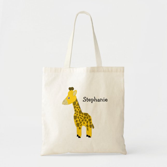 Bolsa Tote Designo de Girafa (Frente)