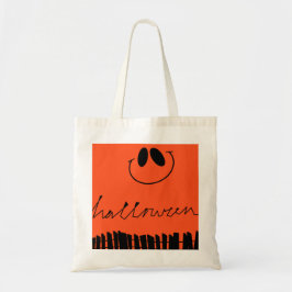 Bolsa Tote Designs de Halloween em laranja