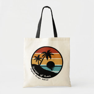 Bolsa Tote Desmanchas de Amor Retretação de Escape Tropical