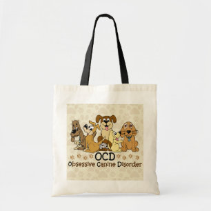 Bolsa Tote Desordem canina obsessiva de OCD