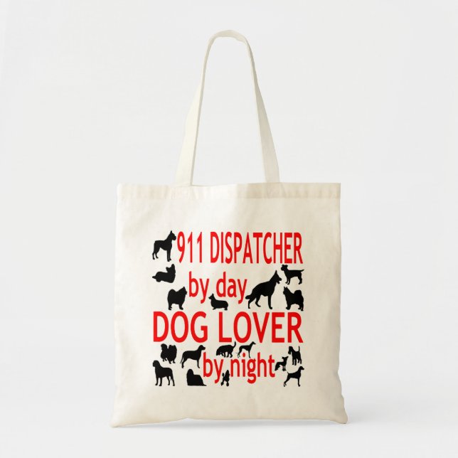 Bolsa Tote Despachante Dog Lover 911 (Frente)