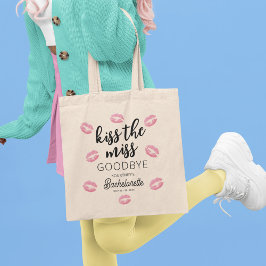 Bolsa Tote Despedida de Solteira Beijo a Srta. Adeus