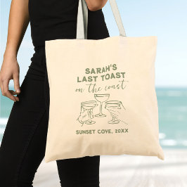 Bolsa Tote Despedida de Solteira Personalizada Último Brinde