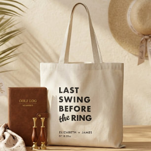 Bolsa Tote Despedida de Solteiro Última Noite Antes do Anel M