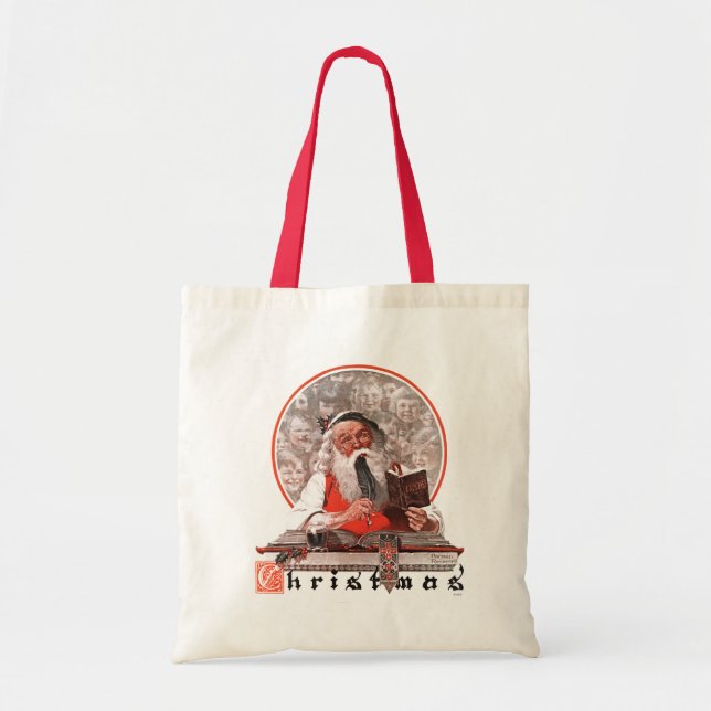 Bolsa Tote Despesas com papais noeis (Frente)
