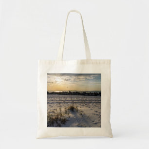 Bolsa Tote Destin Beach Florida Jetty Sunset Tote Bag