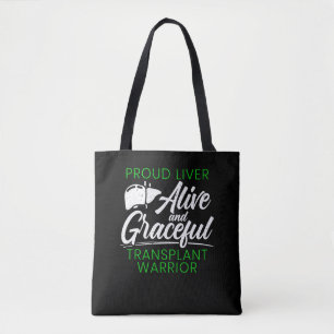 Bolsa Tote Destinatário Orgão do Guerreiro do Transplante Hep