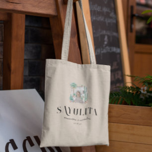 Bolsa Tote Destino México Boas-vindas ao Casamento