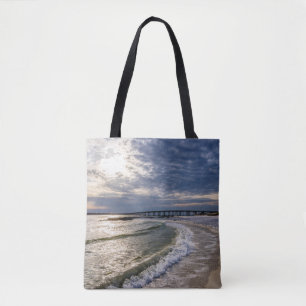 Bolsa Tote Destruin Florida Evening Waves Bag
