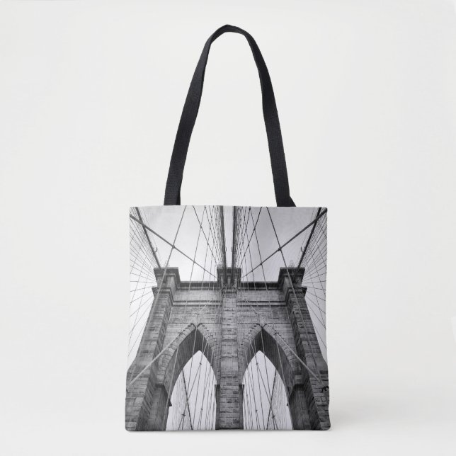 Bolsa Tote Detalhe da Arquitetura de Fechamento da Ponte do B (Frente)