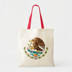 Bolsa Tote Detalhe da brasão de México