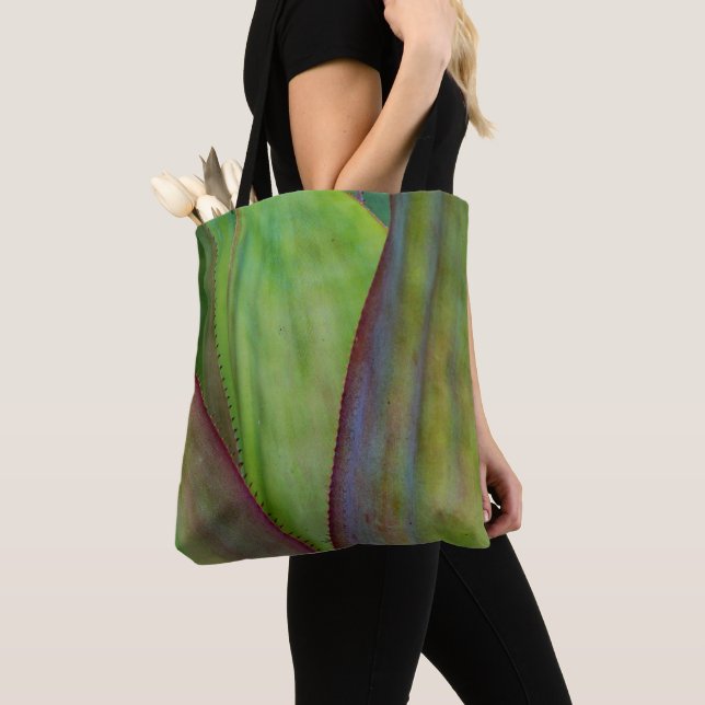 Bolsa Tote Detalhe da Planta Agave (Close Up)