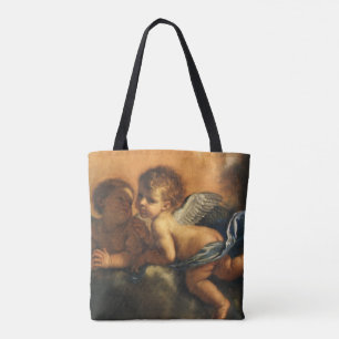 Bolsa Tote Detalhe de anjo, Santos Padroeiros de Modena por G