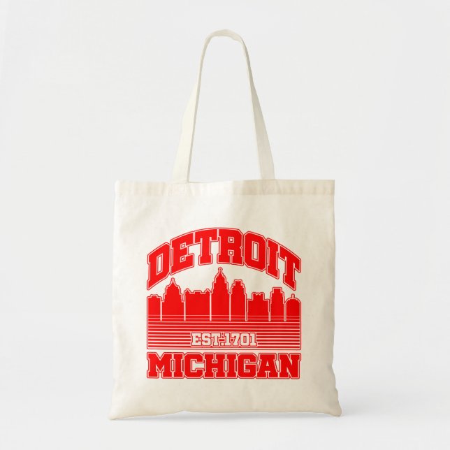Bolsa Tote Detroit, Michigan (Frente)