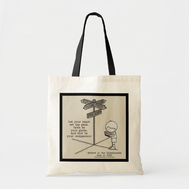 Bolsa Tote Deus é o Seu Companheiro (Frente)