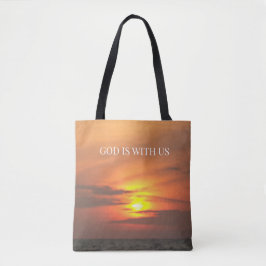 Bolsa Tote Deus está Conosco - Edição para Aula de Escrituras