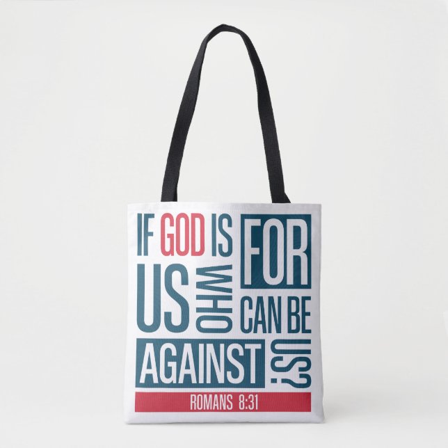 Bolsa Tote Deus por nós (Frente)