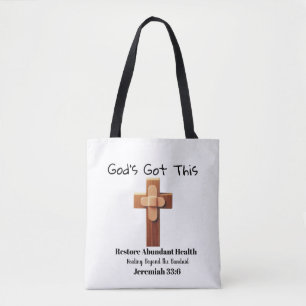 Bolsa Tote Deus tem isso