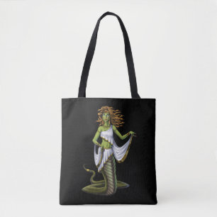Bolsa Tote Deusa de mitologia grega Medusa