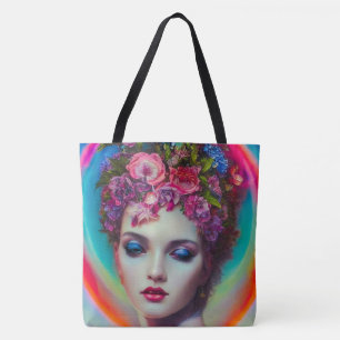 Bolsa Tote Deusa Flor