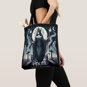 Bolsa Tote Deusa Hekate das Cruzadas Espíritos Fantasmas