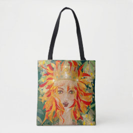 Bolsa Tote Deusa Irlandesa Eire Fiery Redhead Ginger Fire Que