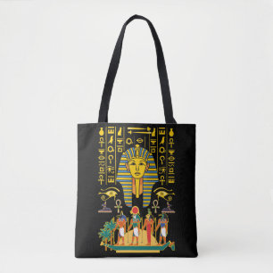 Bolsa Tote Deuses egípcios Egito Deidades faraó Anubis Horus