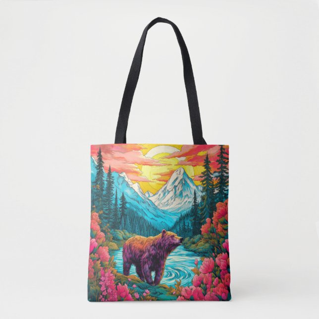 Bolsa Tote Deve Amar A Ilustração Da Natureza (Frente)