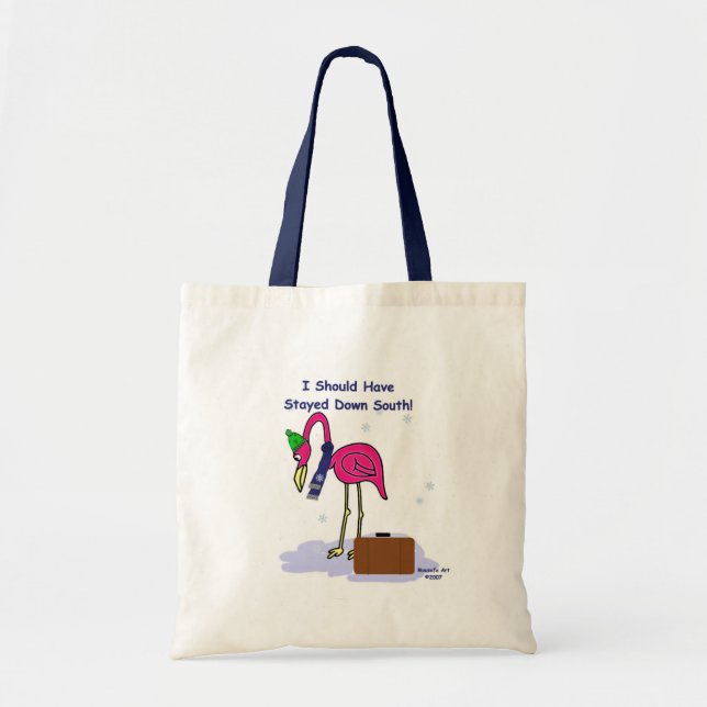 Bolsa Tote Deve ter permanecido o flamingo sul ensacam (Frente)