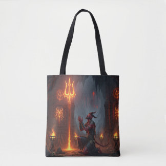 Bolsa Tote Devil Culto Trident