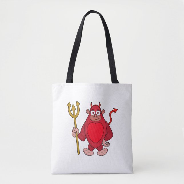Bolsa Tote Devil Gorilla (Frente)