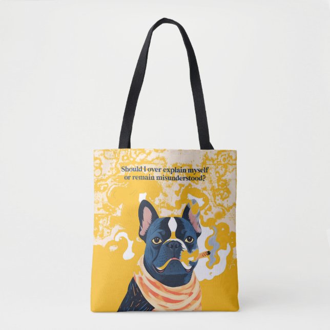 Bolsa Tote Devo Explicar-Me (Frente)