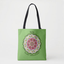 Bolsa Tote Dezembro Nascimento Mês Flor Personalizado Carryal