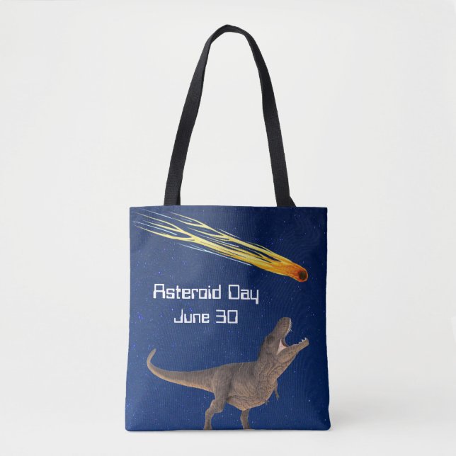 Bolsa Tote Dia Asteroide 30 de junho (Frente)