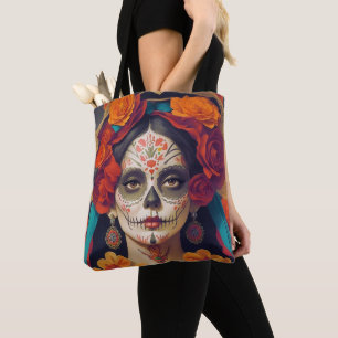 Bolsa Tote Dia Da Catrina Dos Mortos 1