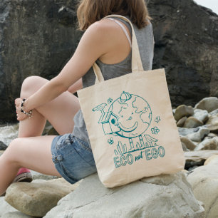 Bolsa Tote Dia da Ecologia da Terra