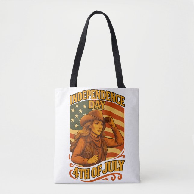 Bolsa Tote Dia da independência (Frente)
