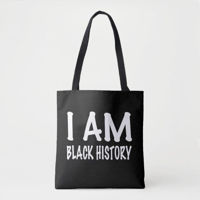Bolsa Tote Dia da Independência Negra (Frente)